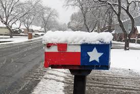 sneeuw in Texas